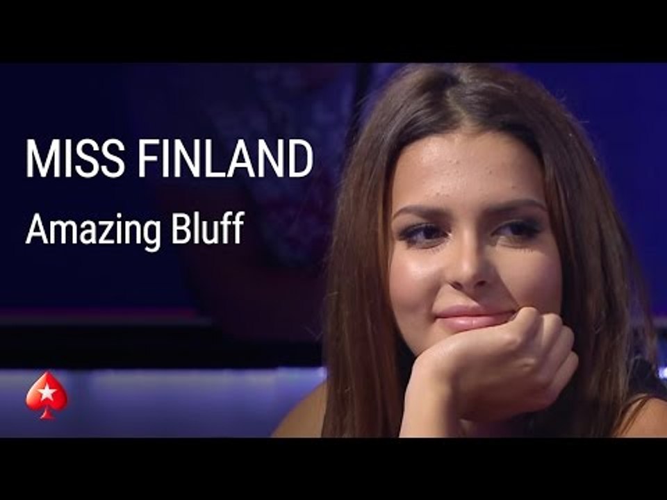 Amazing Poker Hand with Miss Finland - Mayhem on the Shark Cage! | PokerStars