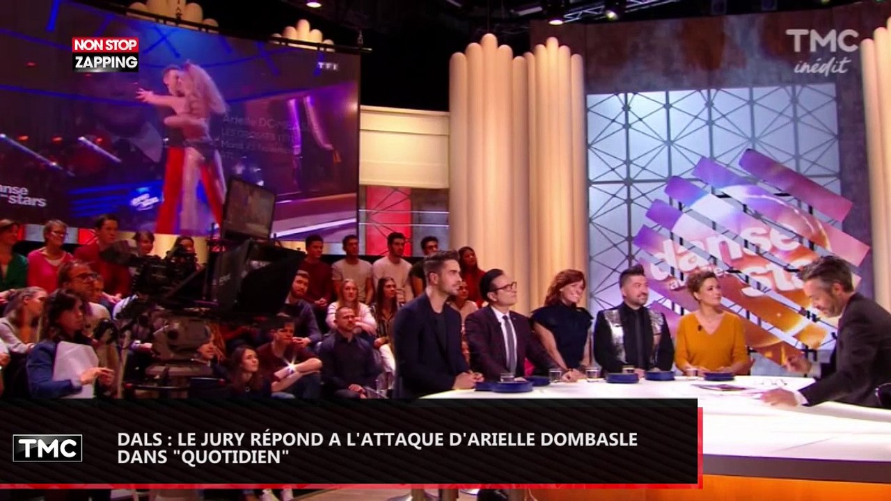 DALS : le jury répond à l'attaque d'Arielle Dombasle dans "Quotidien" (vidéo)