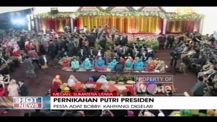 Rangkaian Pesta Adat Kahiyang Ayu & Bobby Nasution