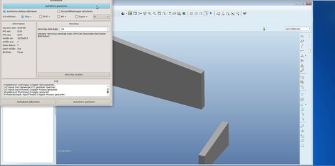 Einfügen von tangentialen Stücken zwischen Volumenkörpern mit Kurven und Flächen in Creo WF5