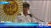 “Seguimos buscando y tratando de localizar al submarino ARA San Juan”: Enrique Balbi, portavoz de la Armada de Argentina