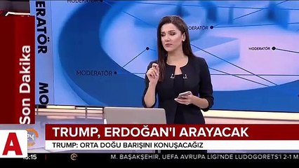 Trump Cumhurbaşkanı Erdoğan'ı arayacak