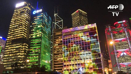 Hong Kong se ilumina com festival importado da França