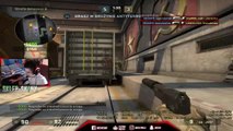 Incredible USP-S play on de_train! WOW!