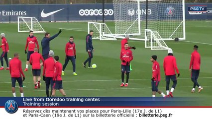 Replay : Entraînement du Paris Saint-Germain