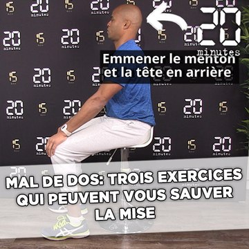 Mal de dos: Les trois gestes qui peuvent vous sauver la mise