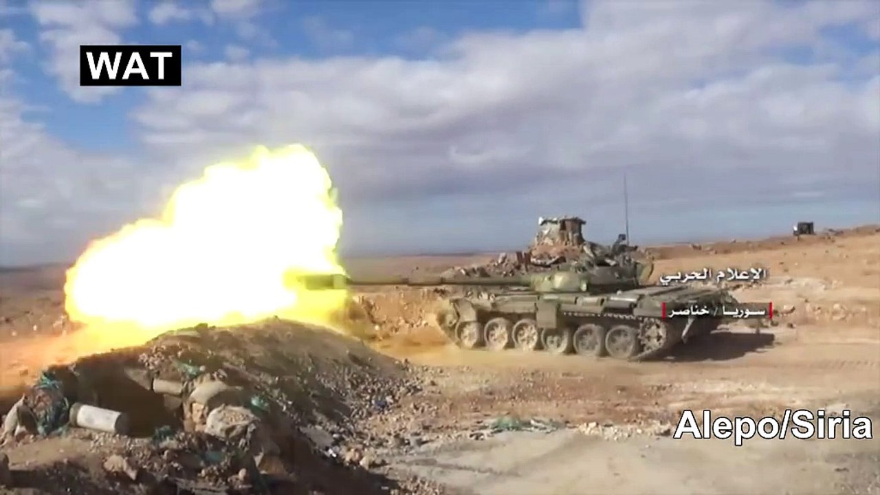 Siria: El EAS+aliados atacan al Frente Al-nusra en Alepo. (24-11-2017)