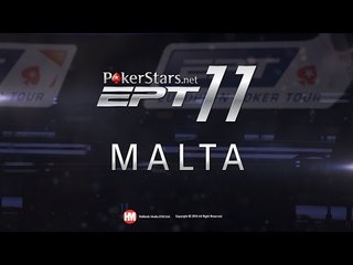 Živý pokerový turnaj - Finálový stůl Main eventu EPT 11 Malta 2015 – PokerStars