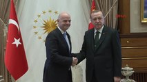 FIFA Başkanı Gianni Infantino Beştepe'de