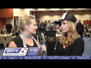 EPT Loutraki 2011: Welcome to Day 1b with Vanessa Rousso - PokerStars.co.uk