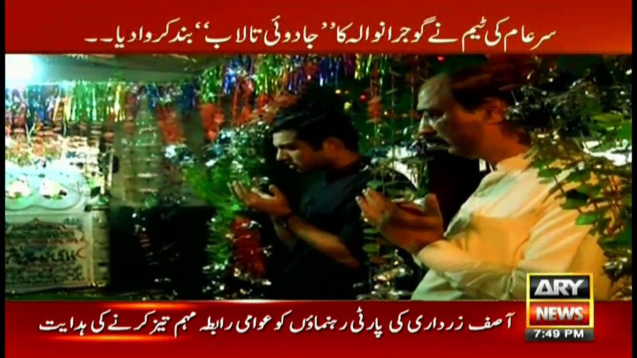 Contractors threatens protests over closure of filthy pond