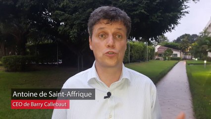 Interview d'Antoine de Saint-Affrique, patron de Callebaut