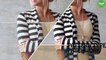 Best Sweaters for Women_ New Fashion 2017 Autumn Outerwear Long Sleeve Striped Printed Sweater