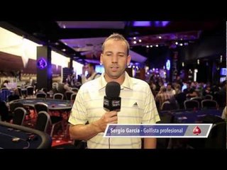 Entrevista Sergio García - Estrellas Poker Tour Valencia 2013 - PokerStars.es