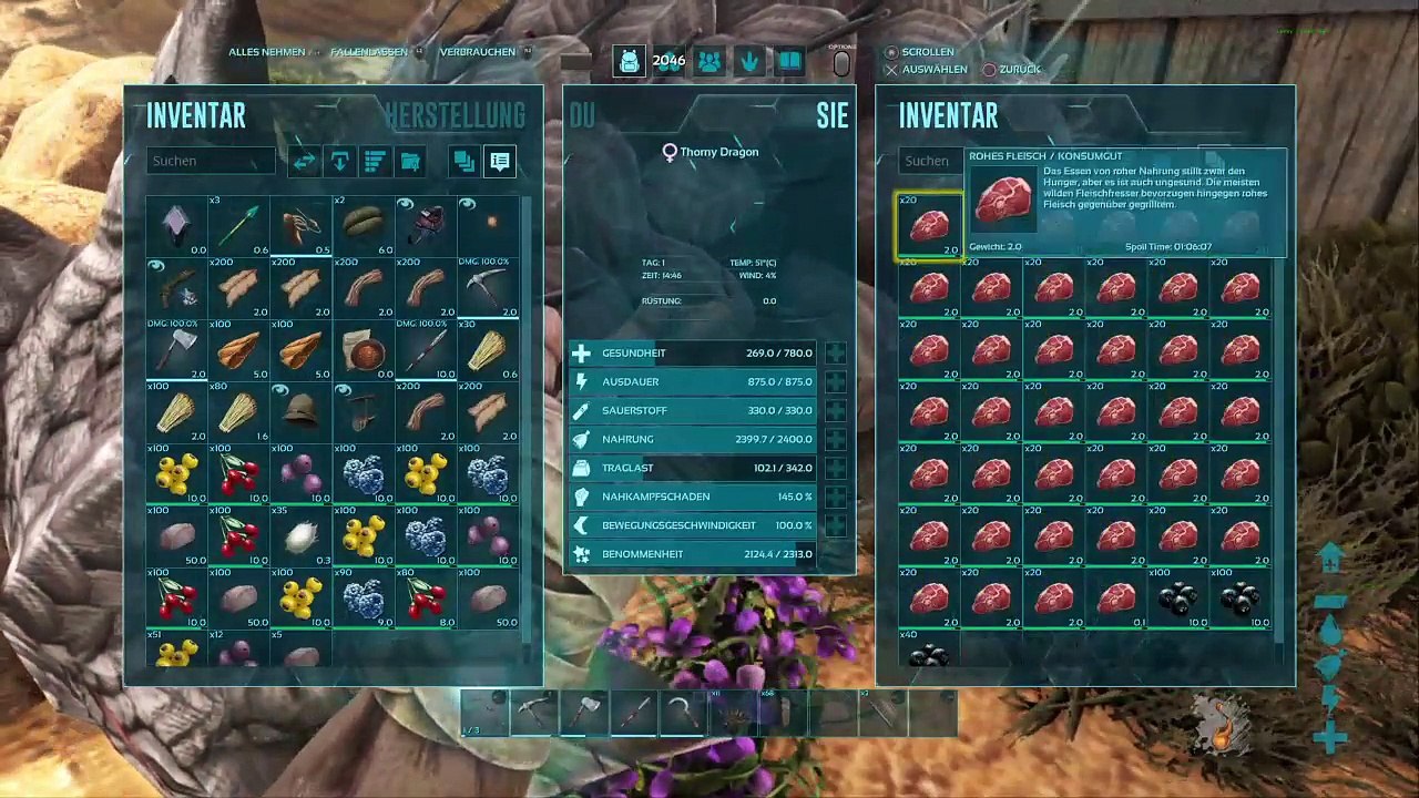 DonAleszandro ARK Survival «-Brücken Bau und Zähmung wilder Saurier-» (375)