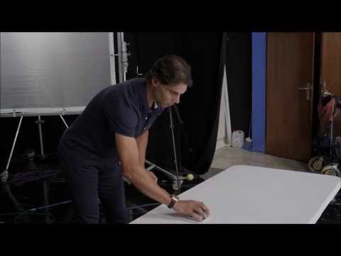 Incredible Rafa Nadal Poker trick shot on PokerStars shoot