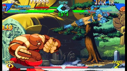 X-Men vs. Street Fighter - Zangief, Dhalsim