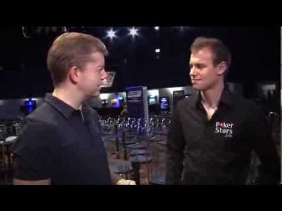 UKIPT4 Dublin: Final Table interview with Joeri Zandvliet | PokerStars.com