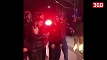 Panik në mes të koncertit, reperët shqiptarë kërcënojnë Noizyn... (360video)