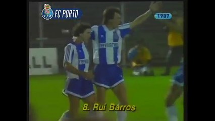 Golo de Rui Barros contra o Ajax