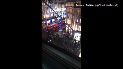 Londres : Evacuation de la station London Circus (2)