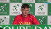 Coupe Davis 2017 - FRA-BEL - David Goffin : "Je reste une option pour jouer le double""