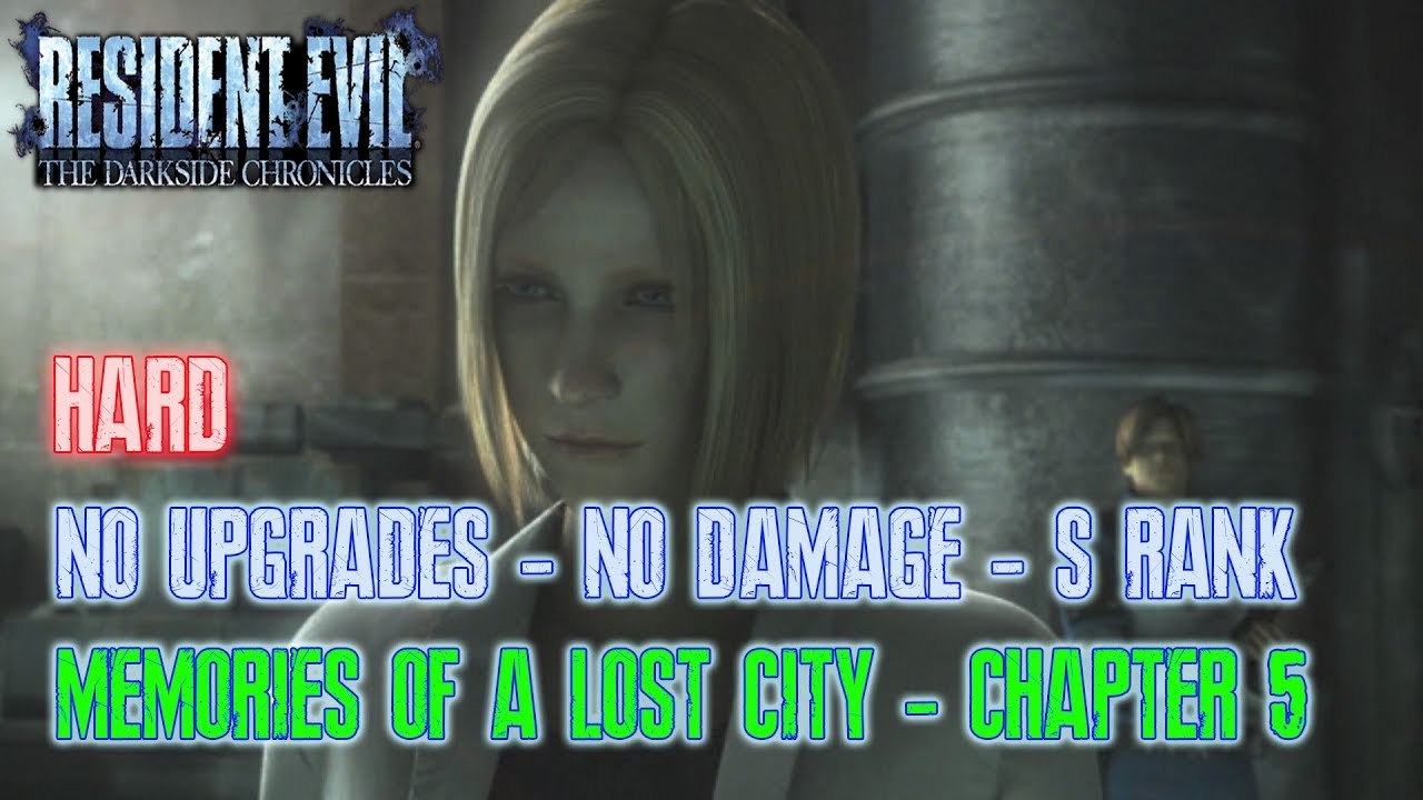 Resident Evil: The Darkside Chronicles Perfect - Hard - S Rank - Memories of a Lost City - Chapter 5