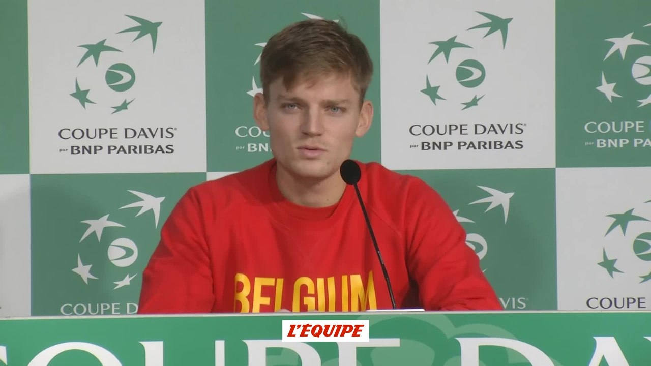 Tennis - Coupe Davis - Finale : Goffin «J'ai poussé le Saladier vers la frontière»