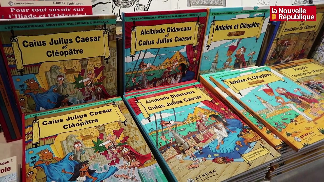 VIDEO. Blois : bd Boum fait le bonheur des exposants et de leurs lecteurs