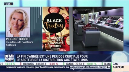 Tour d'horizon de l'actualité économique et financière américaine avec Virginie Robert - 24/11