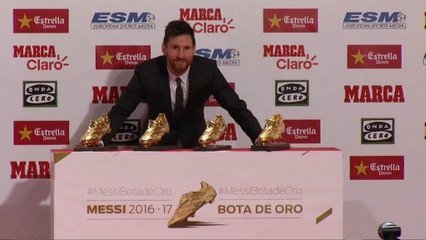 Quatrième Soulier d'Or pour Messi