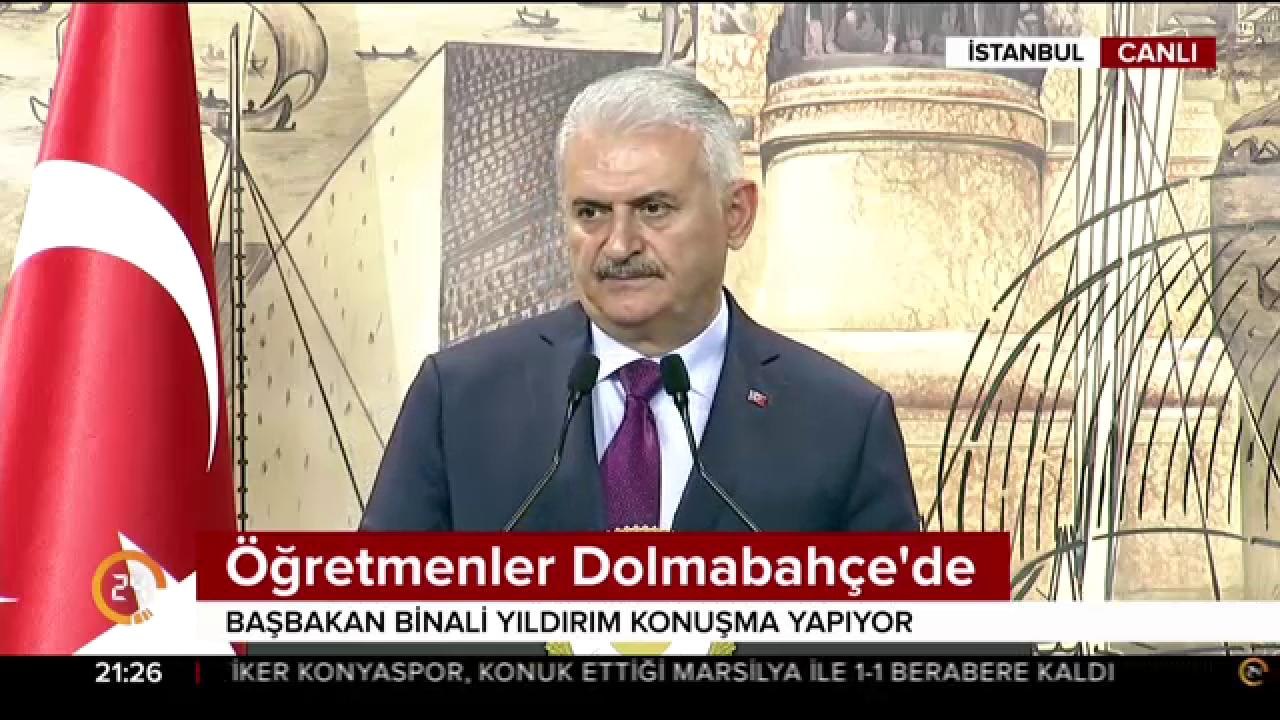 Öğretmenler Dolmabahçe'de