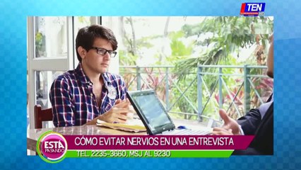 Cómo evitar nervios en una entrevista
