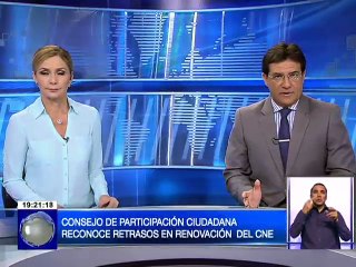 CPC reconoce retrasos en renovación del CNE