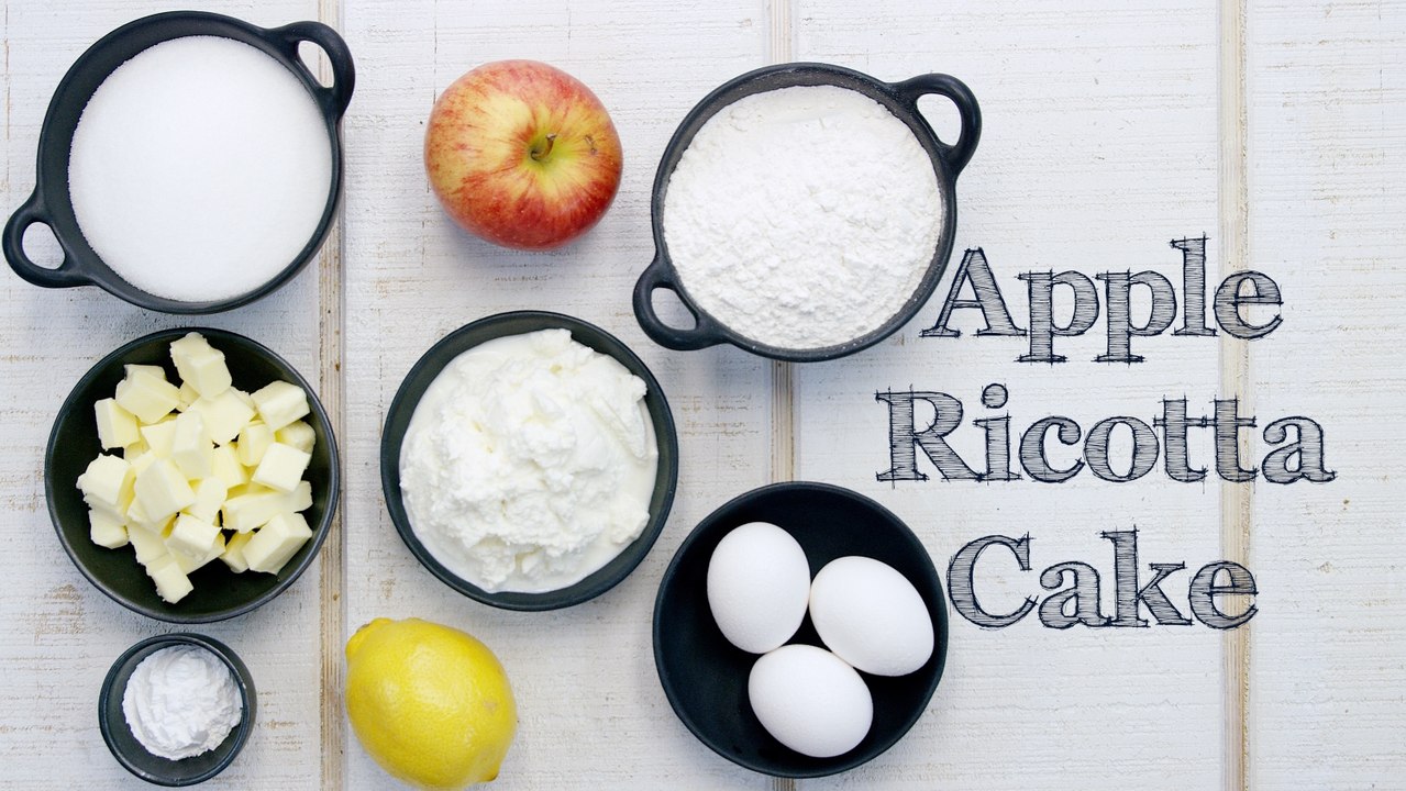 Apple Ricotta Cake Recipe