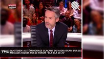 Quotidien : le témoignage glaçant de Nadia Daam, menacée sur le forum 