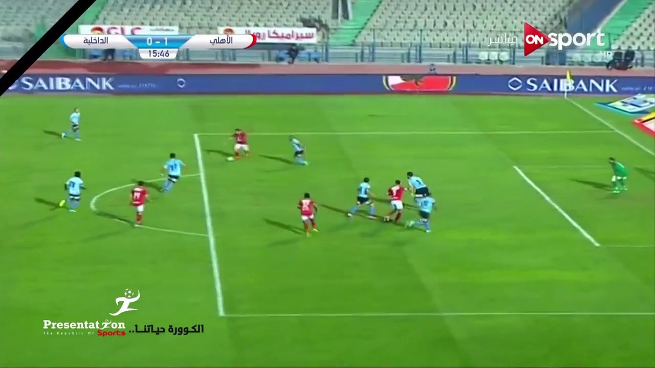 أهداف الاهلي الداخلية 2-0 الدوري المصري 24/11/2017