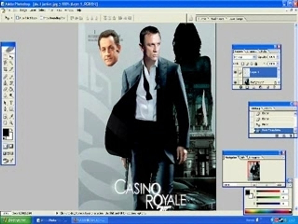Nicolas Sarkozy en James Bond