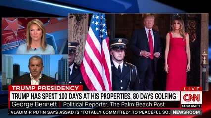 Trump loves golfing more than he loves being president