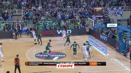 Basket - Euroligue (H) : Le Panathinaïkos s'offre le Real