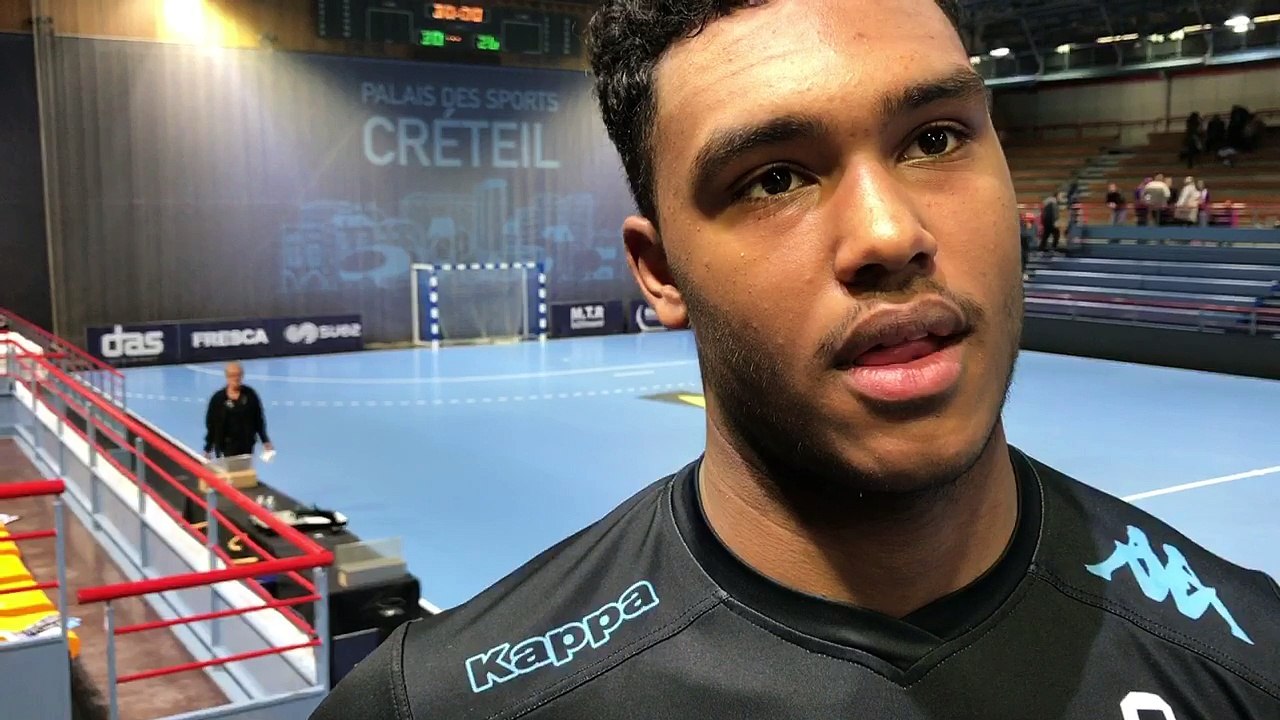 Yoann Gibelin après Créteil/Cherbourg 30-26