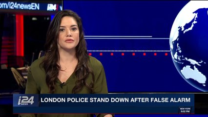 i24NEWS DESK | London police stand down after false alarm | Friday, November 24th 2017