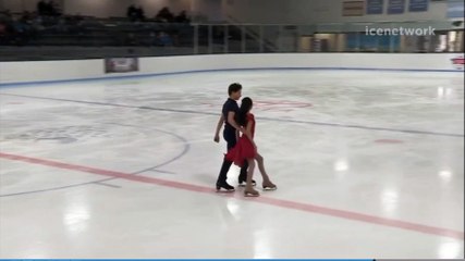 Nguyen Kolesnik 2017-18 Midwestern Sectionals Jr FD
