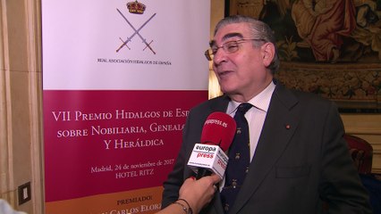 Elorza Guinea, Premio Hidalgos de España en Genealogía, Heráldica y Nobiliaria