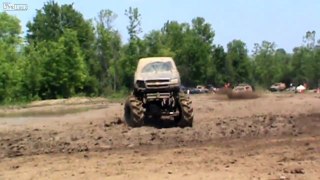 Barnyard Boggers Spring Mega Truck Mud Bog