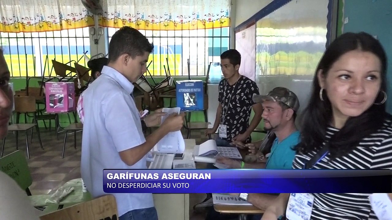 Garifunas aseguran no desperdiciar su voto