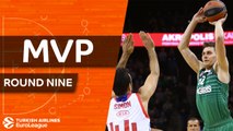 Turkish Airlines EuroLeague Regular Season Round 9 MVP: Edgaras Ulanovas, Zalgiris Kaunas