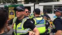 Police Intervene as Fight Breaks Out at Refugee Rally in Melbourne