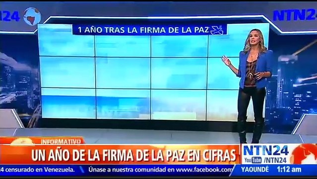 Un año después de la firma del acuerdo de paz con FARC, la paz no se consolidado en Colombia por grupos disidentes