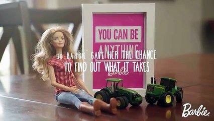 Oilseed Farmer Cherilyn Nagel Mentorship | You Can Be Anything | Barbie